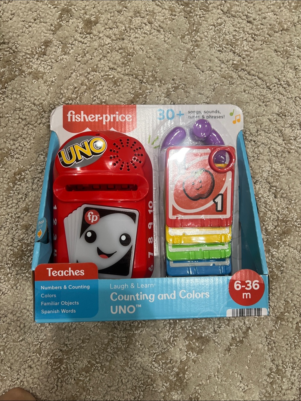 NEW fisher price Kids Counting & Colors Learning Toy